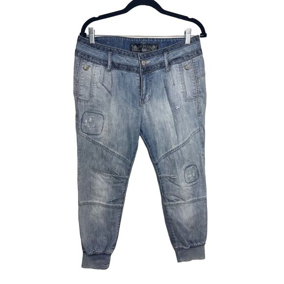 EXR Collection Progressive Rare Blue Jeans Size Korea 70 US 10 Women's - Picture 2 of 8